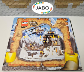 (OK O4/15) Lego Adventurers Building Instructions 7417 Temple of Mount Everest