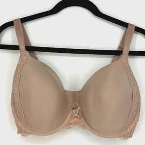 Victoria's Secret Dream Angels BH mit perfekter Abdeckung Größe 36DD rosa beige Spitze - Bild 1 von 8