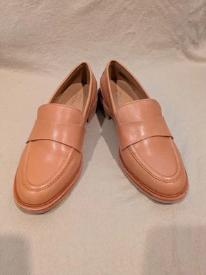 Zapatos mocasines Crown vintage Lornita de cuero sin cordones para mujer talla 6,5 Foto 1 de 4