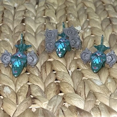 Mega-Force Micro Machines Jet Fighter Diecast Metal 2" Kenner KPT89 Vintage Set - Image 1 of 4