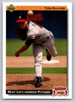 1992 Upper Deck - Tom Glavine #713 - Image 1 of 2