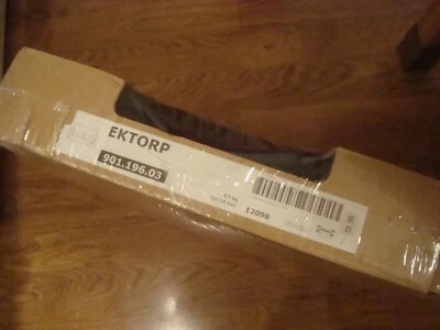 IKEA EKTORP Loveseat COVER Ektorp 2-seat Sofa Slipcover IDEMO BLACK NEW NIB - Image 1 of 4
