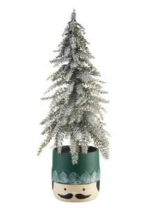 Albero Di Natale Con Vado Soldatino, Ideale Per Regali. h.50 - Foto 1 di 2