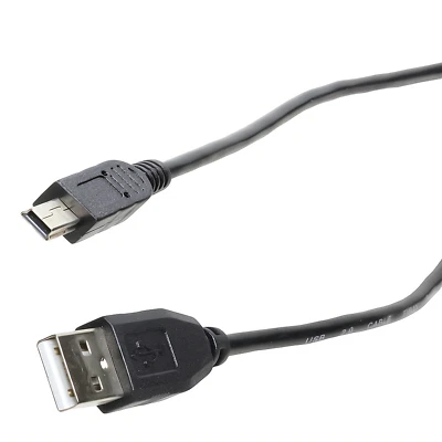 USB Kabel Typ A Stecker auf USB Mini B Stecker 5 polig Datenkabel Mini-USB Kabel - Bild 1 von 4