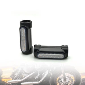 Motorcycle Switchback LED Lights Turn Signal Highway Guard Crash Bar For Harley - Picture 1 of 12