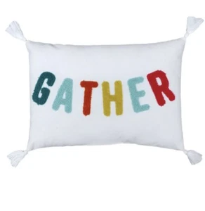 New Gather Pillow - Bullseye's Playground, Decorative Pillow, Lumbar pillow - Picture 1 of 4