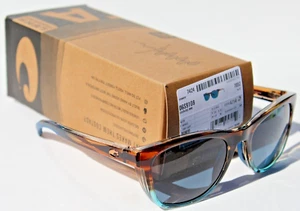 COSTA DEL MAR Aleta POLARIZED 580P Sunglasses Womens Wahoo/Gray NEW - Picture 1 of 11