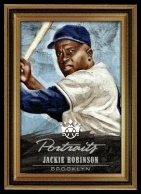 JACKIE ROBINSON 2018 PANINI DIAMOND KINGS PORTRAITS #P12 - Image 1 of 2