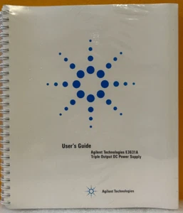 Agilent HP E3631-90100 2000 Triple Output DC Power Supply User's / Service Guide - Picture 1 of 4
