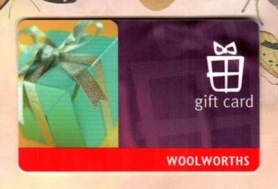 WOOLWORTHS ( UK ) Blue Gift Box ( 2004 ) Gift Card ( $0 ) - Image 1 of 2
