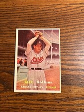 1957 TOPPS BASEBALL CARD #280 ALEX KELLNER SP EXMT!!!!!!!!!