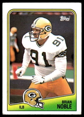 1988 Topps  #321 Brian Noble - Green Bay Packers Rookie - Image 1 of 2