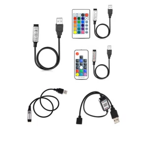 Bluetooth 4.0 DC 5V USB RGB RF IR music Remote Controller for RGB 5050 Led Strip - Picture 1 of 36