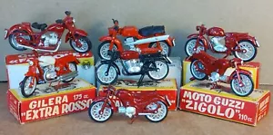 Toy Motorcycle Collection of 7 Mignon 1:24 Scale Metal Bikes Made in Italy - Picture 1 of 22