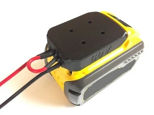 Adattatore batteria vecchio design per connettore dock DeWALT Flexvolt 60V max calibro 12 - Foto 1 di 6