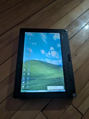 Vintage Toshiba Portege M700 Tablet Laptop Windows XP Tablet SP3 Core 2 Duo - Image 1 of 4