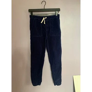 Hanna Andersson navy corduroy joggers EUC size 12 (150) kid - Picture 1 of 5