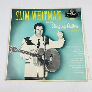 Slim Whitman and his Singing Guitar Volume 2 (1956, Vinyl Record) Country Rare - Picture 1 of 4
