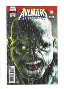 Avengers #684  1st IMMORTAL HULK, 1a Mark Brooks cover, 9.4 NM, 2018 Marvel - Picture 1 of 2