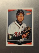 Bruce Chen 1999 Upper Deck Victory Rookie Atlanta Braves Baseball Card #27