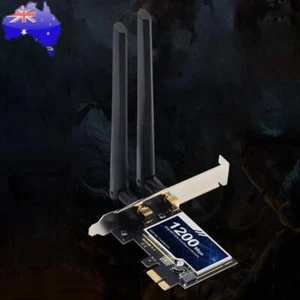 Wireless WiFi Network Cards Desktop for Microsoft Windows 7/8/10/11 Linux - Afbeelding 1 van 12