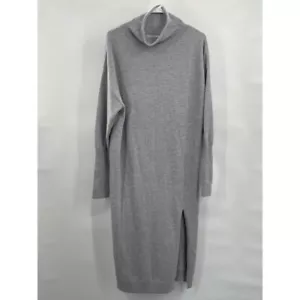 Wilfred Dress Merino Wool Gray Womens Size M Length 44in - Picture 1 of 6