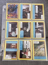 RETURN TO OZ Vintage MOVIE STORY CARDS / STICKER Card Set (Topps 1984)