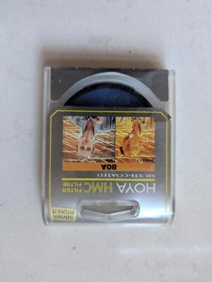 Hoya HMC 58mm multi coated80A Glass Lens Filter Japan Genuine 62 mm Multi-Coated - Image 1 of 4