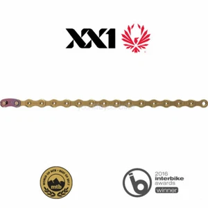 SRAM PC XX1 EAGLE SCHALTUNGSKETTE 12-fach E-BIKE MOUNTAIN BIKE X01 FAHRRAD KETTE - Bild 1 von 1