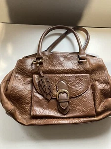 Tignanello Light Brown Leather Handbag - Picture 1 of 6