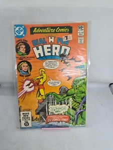 VINTAGE Adventure Comics #481 Dial H for Hero Stellar Volcano 1981 DC Comics GC - Picture 1 of 2
