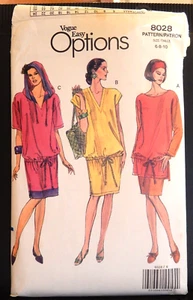 Vogue Patterns 8028 Vogue Easy Options size 6-8-10 uncut - Picture 1 of 2