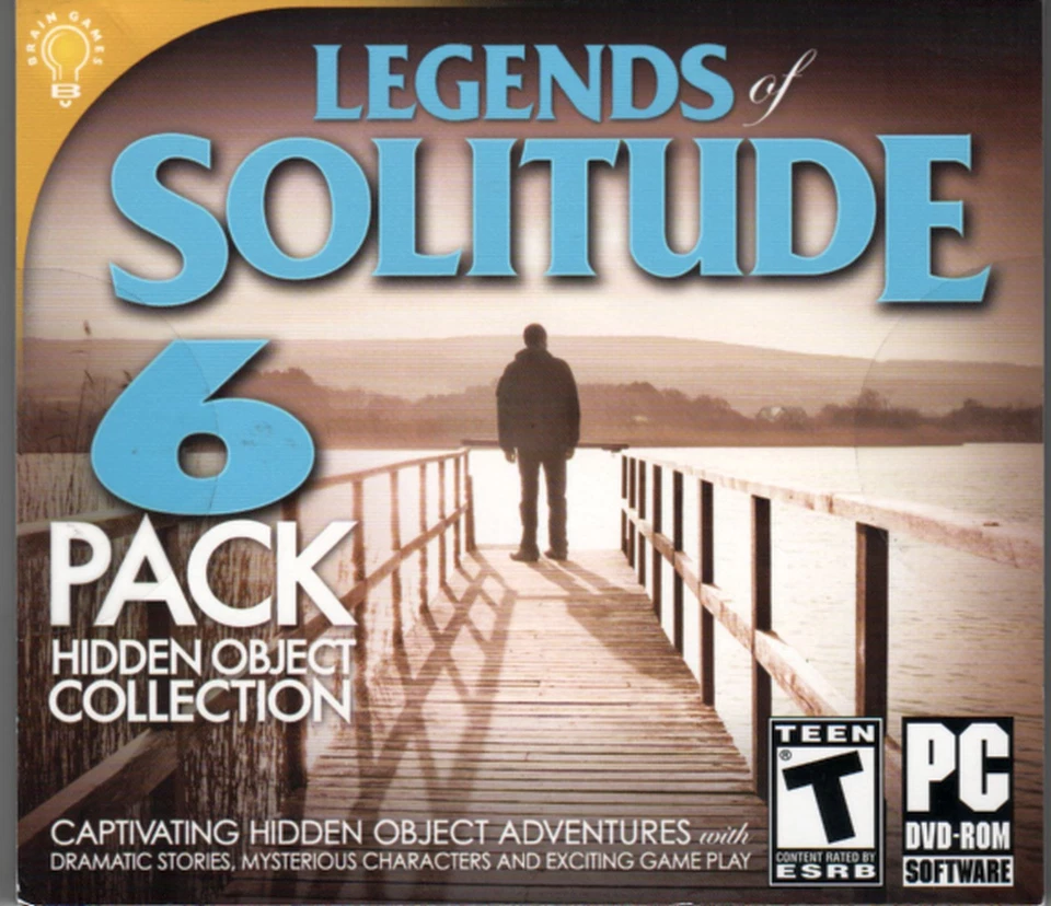 Legends of Solitude/ The Revenge 6 Pack Hidden Objects PC Game