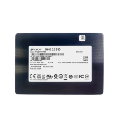 Micron M600 2.5 inch 1TB SSD SATA SSD Solid State Drive 6Gbps For Desktop Laptop - Image 1 of 4