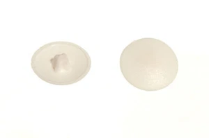 Nuovo 24 X Tappo a vite per viti a testa Pozi Phillips bianco - Onestopdiy - HD - Foto 1 di 1