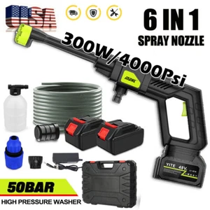 High Pressure Car Washer Gun Foam Portable Wireless Auto Garden Cleaning Machine - Picture 1 of 12