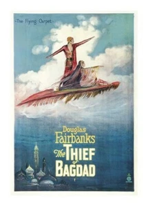 THE THIEF OF BAGDAD MOVIE POSTER Douglas Fairbanks RARE - Picture 1 of 1