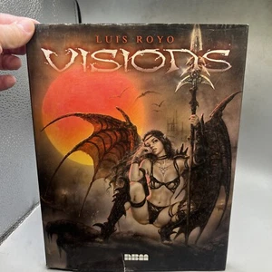 Visions by Royo, Luis Book HC/DJ Illustrated Rare 2003 - Picture 1 of 16