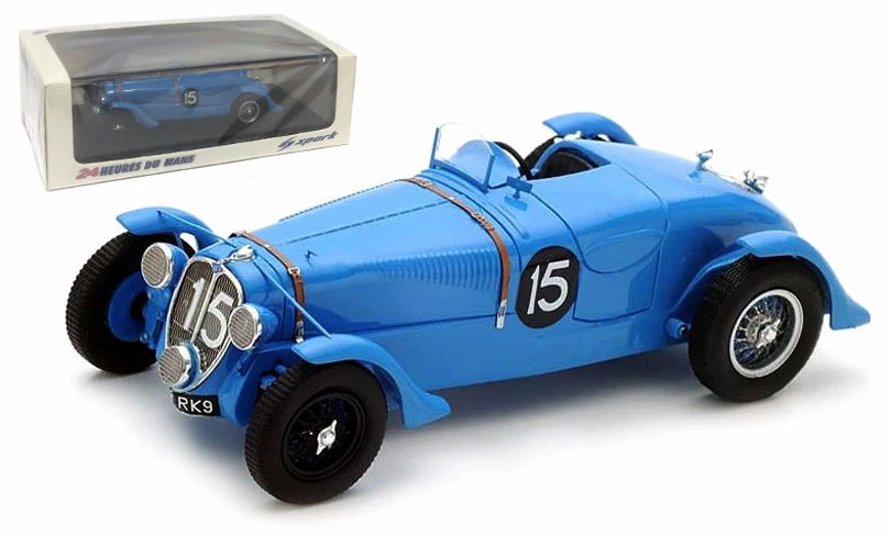 Spark 43LM38 Delahaye 135S Le Mans Winner 1938 - Chaboud/Tremoulet 1/43 Scale — 第 1/4 张图片