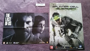 POSTERS THE LAST OF US + POSTER TOM CLANCY'S SPLINTER CELL BLACKLIST NEUF - Foto 1 di 1