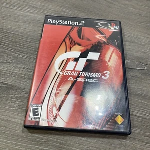 SONY PLAYSTATION 2 PS2 GRAN TURISMO 3 A-SPEC NOT FOR SALE VIDEO GAME - Picture 1 of 2