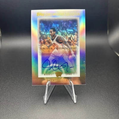 NBA Topps Contemporary Collection 2004 autógrafo automático Dahntay Jones/499 radiocontrol Foto 1 de 2