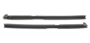 Juego de molduras de sello de oruga de ventana delantera 95-02 VW Cabrio MK3 MK3.5 1E0 845 261 / 262 - Imagen 1 de 5