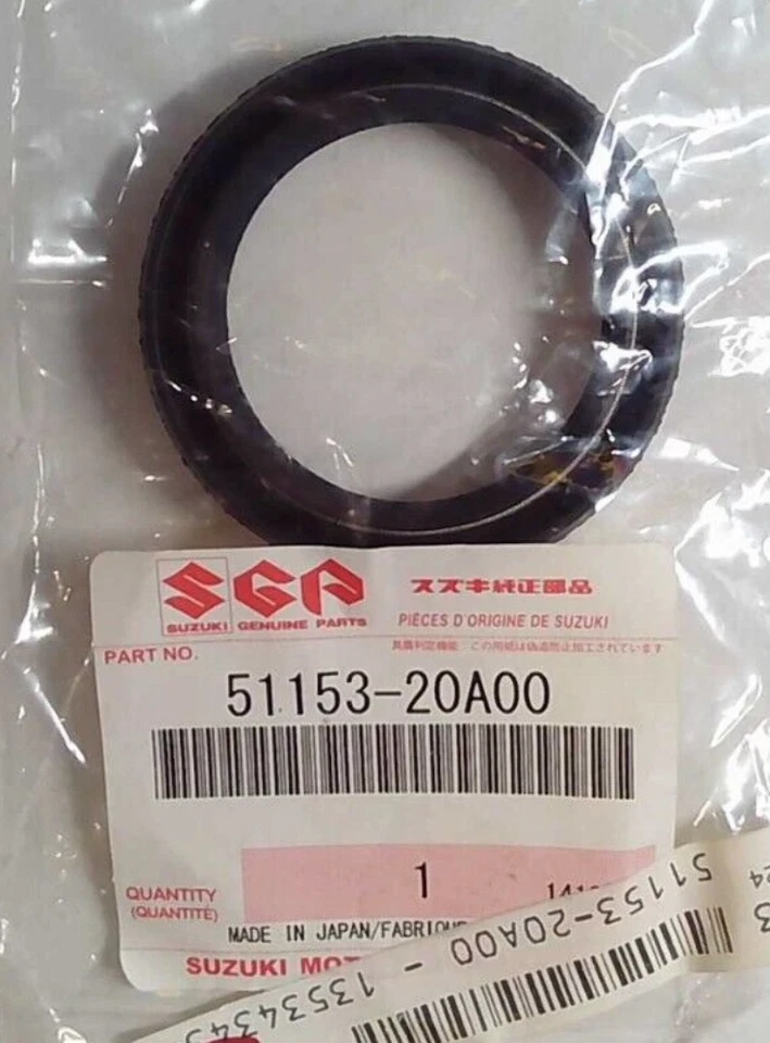 Suzuki LS650 1986-1988, 1995-2000 Savage OEM FR horquilla sello de aceite cantidad: 2 51153-20A00 Foto 1 de 1