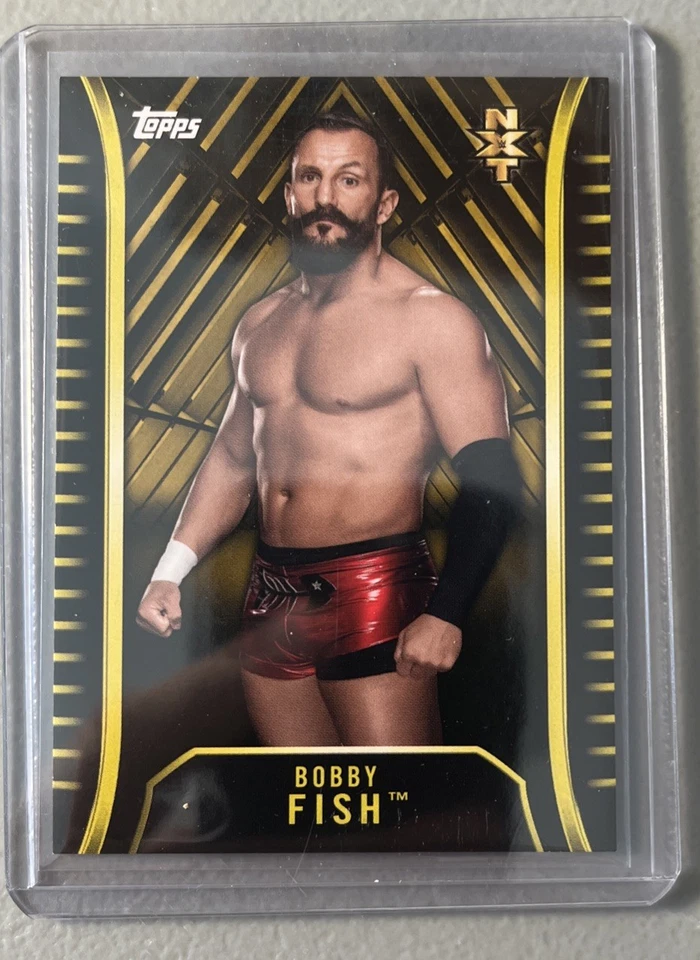 2018 Topps WWE NXT Bobby Fish /10 #R-7 Card - Image 1 of 3