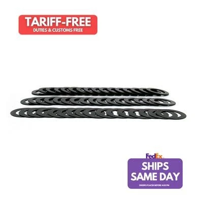 Comp Cams 4756CPG, Kit Black Steel 1.640 O.D. Spring Shim Kit 16 Ea .015-.030-.0 - Image 1 of 4