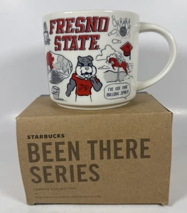 Starbucks Fresno State Bulldogs 14oz Tasse Been There Series Campus Collection Box - Bild 1 von 10