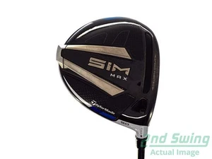 TaylorMade SIM MAX Driver 9° Graphite Regular Right 45.75in - Picture 1 of 10