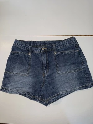 Carolina Blues 复古风格牛仔短裤 12 码工装牛仔裤短裤 — 第 1/4 张图片