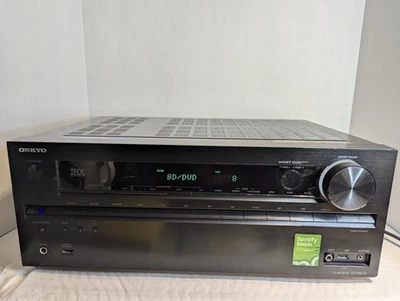 Onkyo Receiver TX-NR616 Home Theater Audio Video A/V AV Surround HDMI Receiver - Image 1 of 4